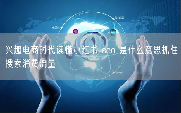 兴趣电商时代读懂小红书 seo 是什么意思抓住搜索消费流量