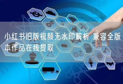 小红书旧版视频无水印解析 兼容全版本作品在线提取