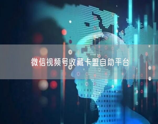微信视频号收藏卡盟自助平台