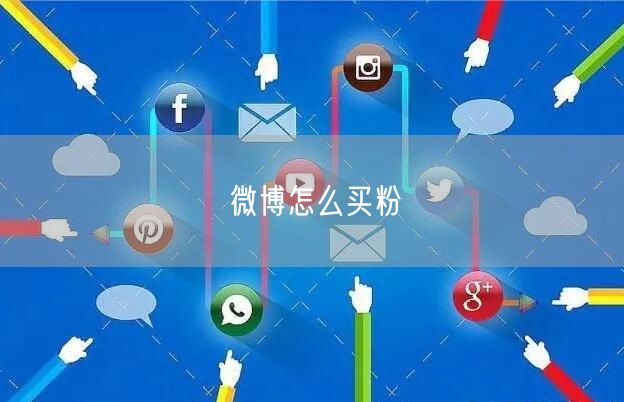 微博怎么买粉