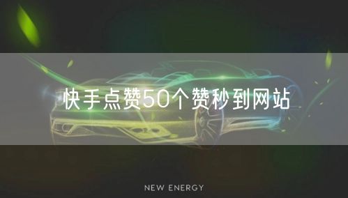 快手点赞50个赞秒到网站