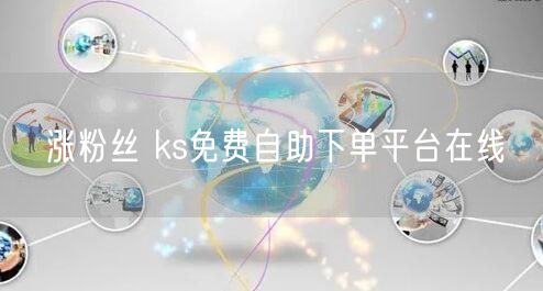 涨粉丝 ks免费自助下单平台在线