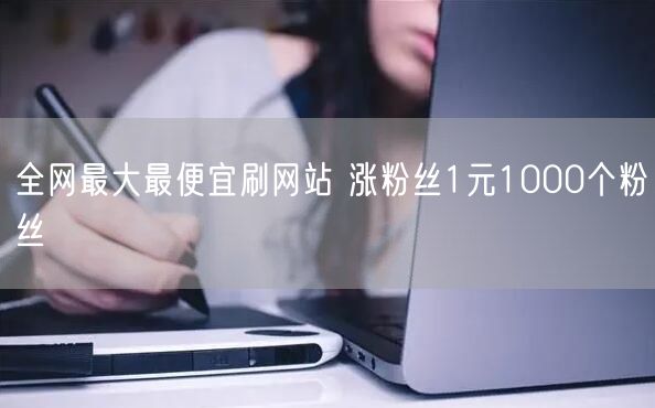 全网最大最便宜刷网站 涨粉丝1元1000个粉丝