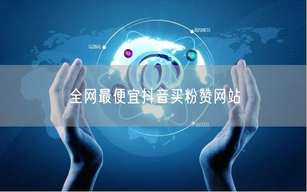 全网最便宜抖音买粉赞网站